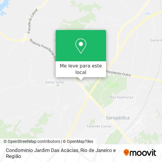 Condomínio Jardim Das Acácias mapa