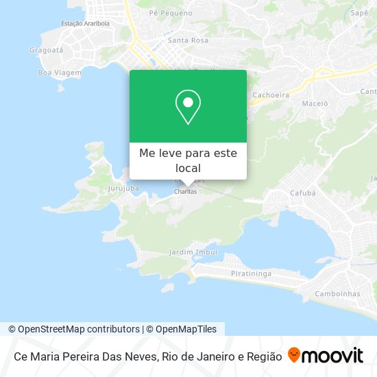 Ce Maria Pereira Das Neves mapa