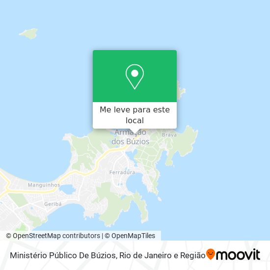 Ministério Público De Búzios mapa