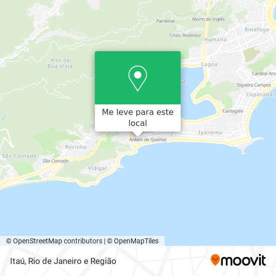 Itaú mapa