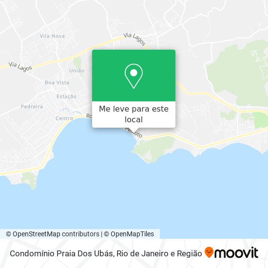 Condomínio Praia Dos Ubás mapa