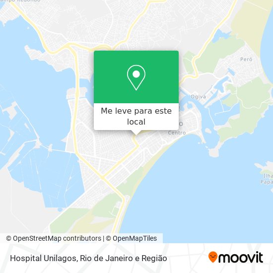 Hospital Unilagos mapa