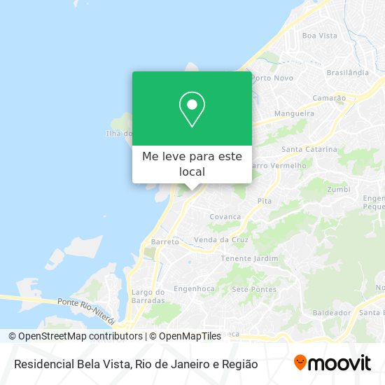 Residencial Bela Vista mapa