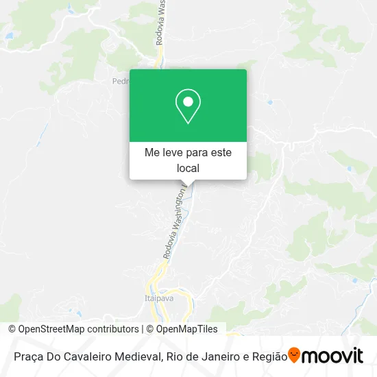 Praça Do Cavaleiro Medieval mapa