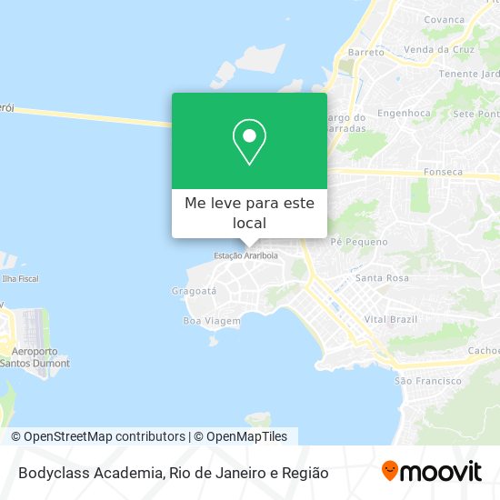 Bodyclass Academia mapa