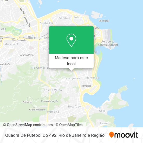 Quadra De Futebol Do 492 mapa