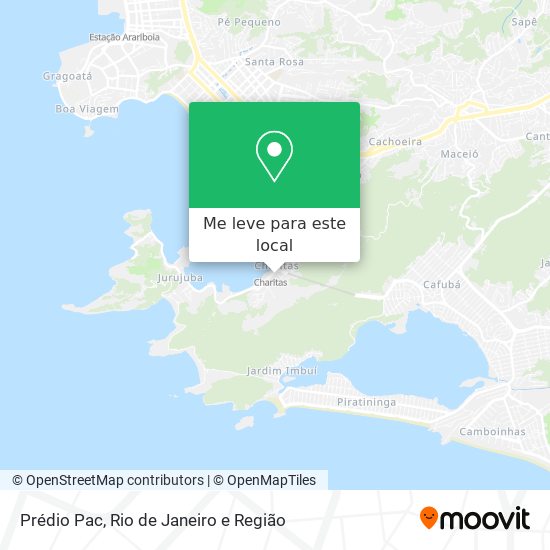 Prédio Pac mapa