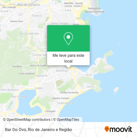 Bar Do Ovo mapa