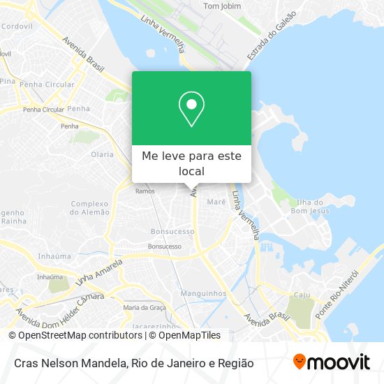 Cras Nelson Mandela mapa