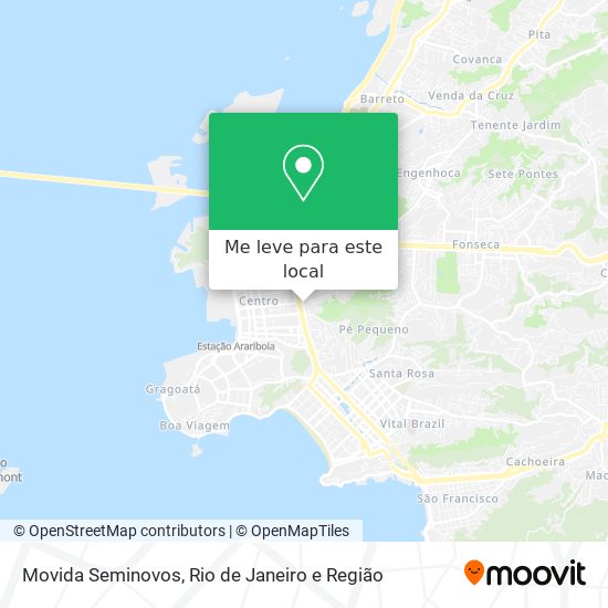 Movida Seminovos mapa