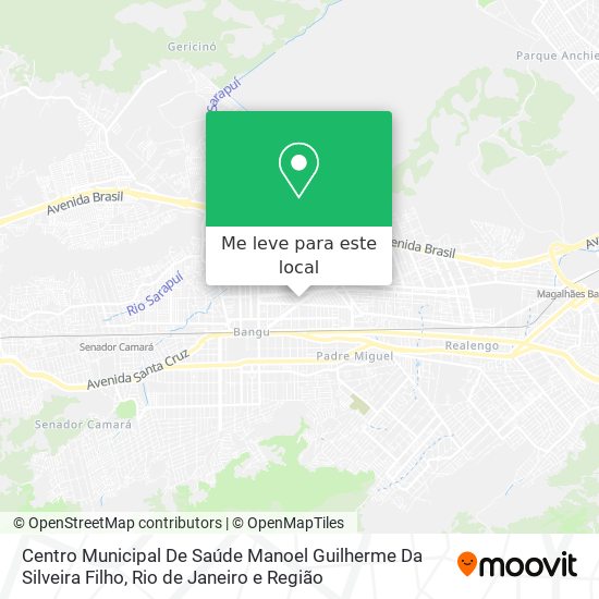 Centro Municipal De Saúde Manoel Guilherme Da Silveira Filho mapa
