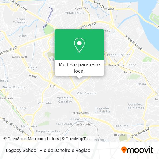 Legacy School mapa