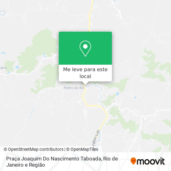 Praça Joaquim Do Nascimento Taboada mapa