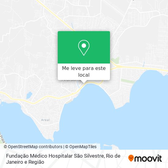 Fundação Médico Hospitalar São Silvestre mapa