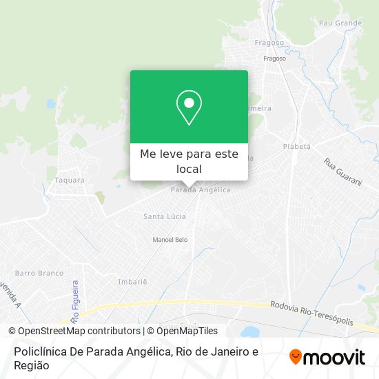 Policlínica De Parada Angélica mapa