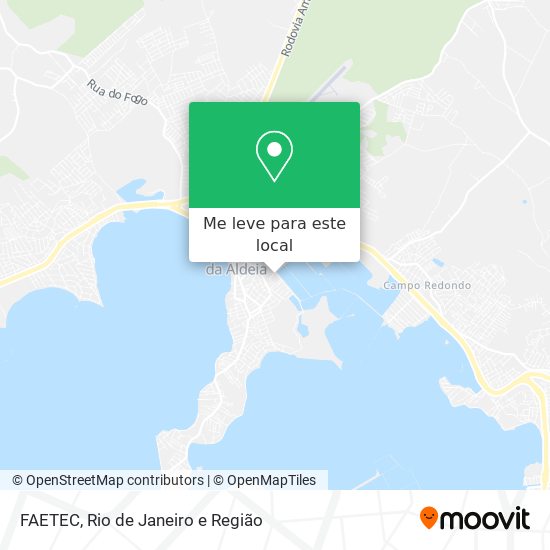 FAETEC mapa