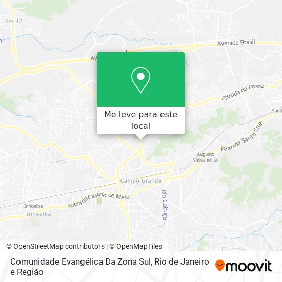 Comunidade Evangélica Da Zona Sul mapa