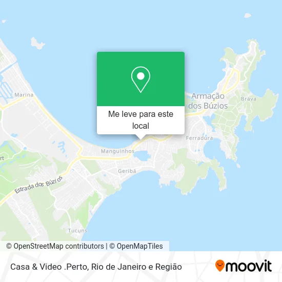 Casa & Video .Perto mapa