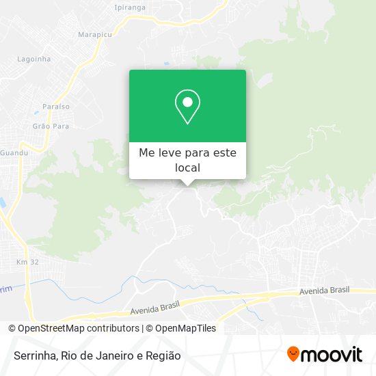 Serrinha mapa