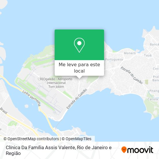 Clínica Da Família Assis Valente mapa