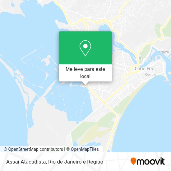 Assaí Atacadista mapa