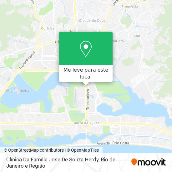 Clínica Da Família Jose De Souza Herdy mapa
