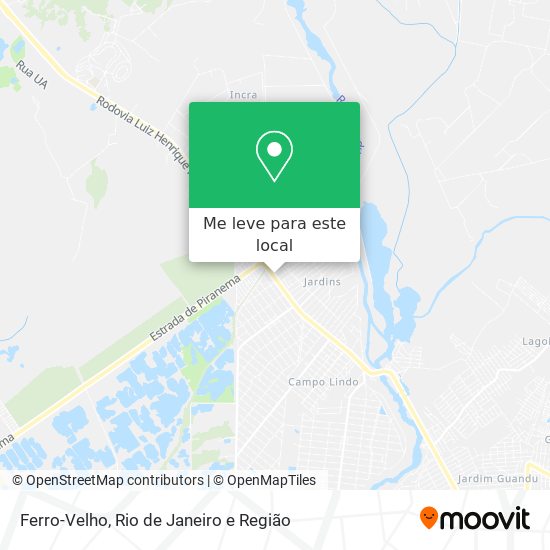 Ferro-Velho mapa