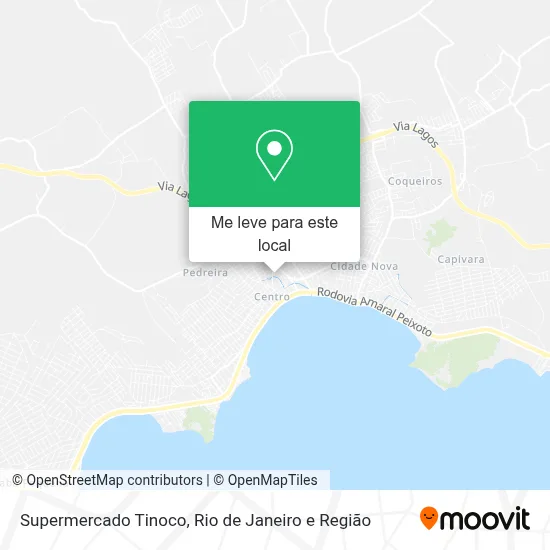 Supermercado Tinoco mapa