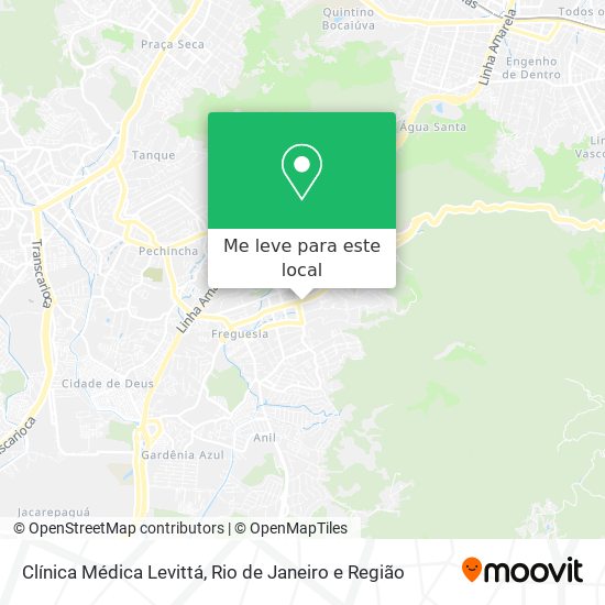 Clínica Médica Levittá mapa