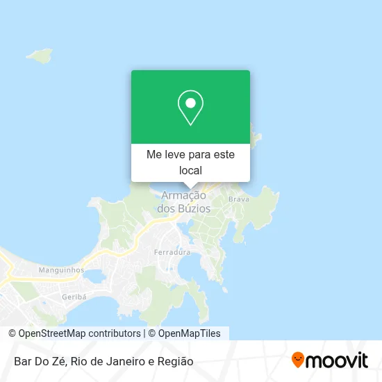 Bar Do Zé mapa