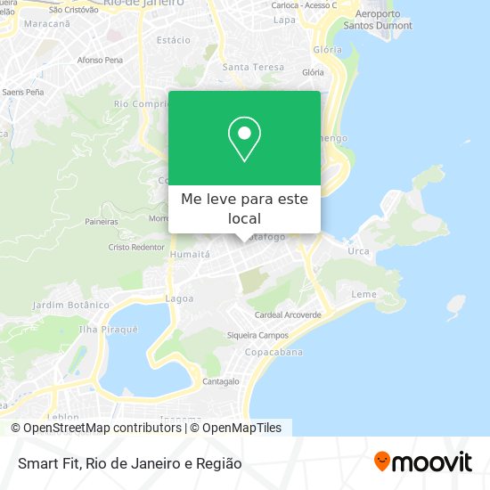 Smart Fit mapa