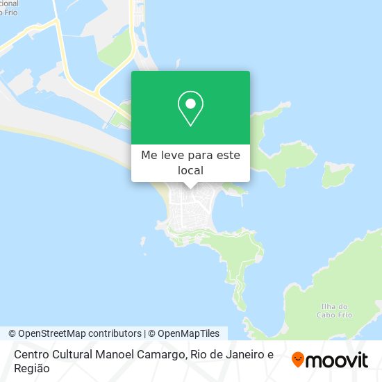 Centro Cultural Manoel Camargo mapa