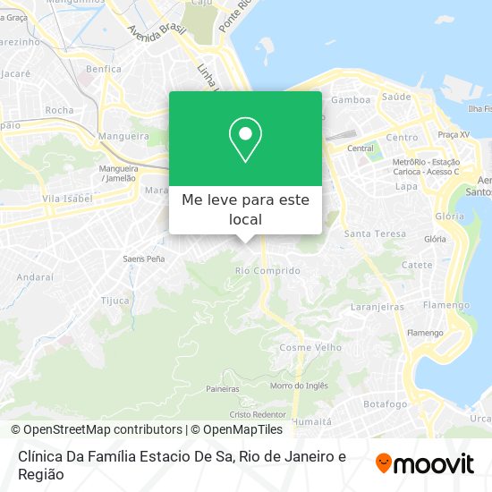 Clínica Da Família Estacio De Sa mapa