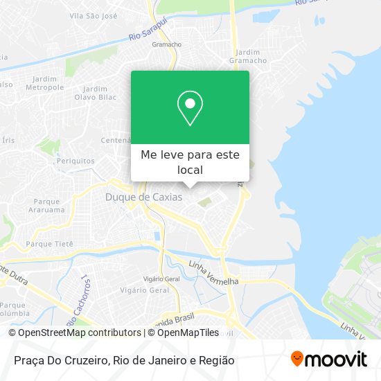 Praça Do Cruzeiro mapa