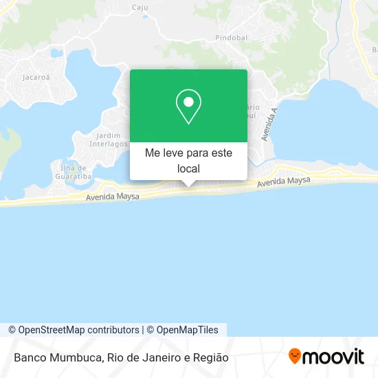 Banco Mumbuca mapa