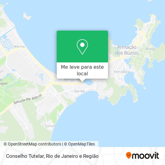 Conselho Tutelar mapa