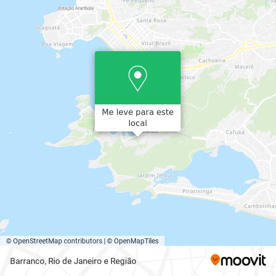 Barranco mapa