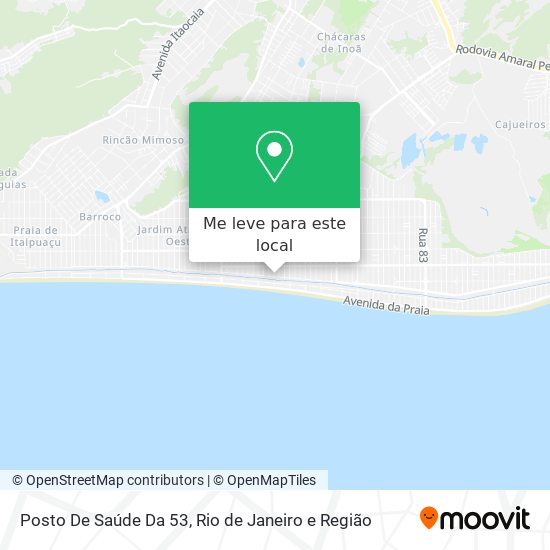 Posto De Saúde Da 53 mapa