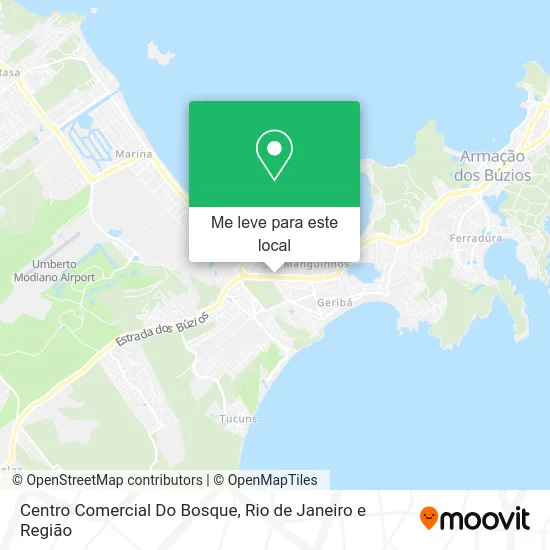 Centro Comercial Do Bosque mapa