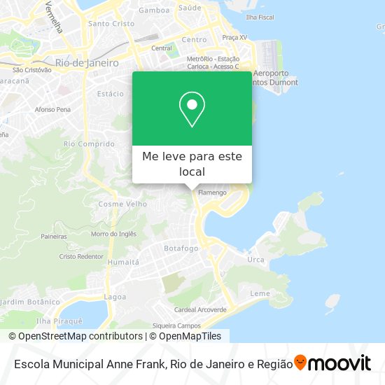 Escola Municipal Anne Frank mapa