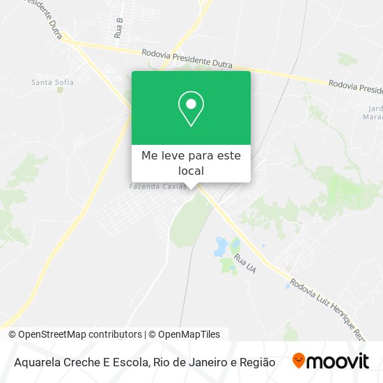 Aquarela Creche E Escola mapa