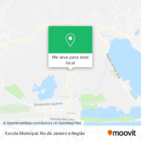 Escola Municipal mapa