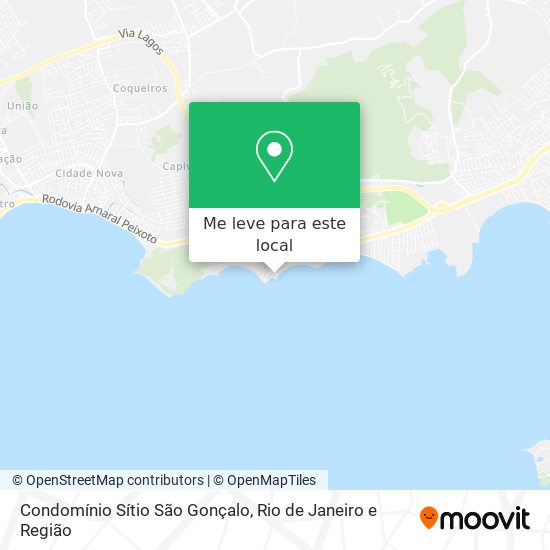 Condomínio Sítio São Gonçalo mapa