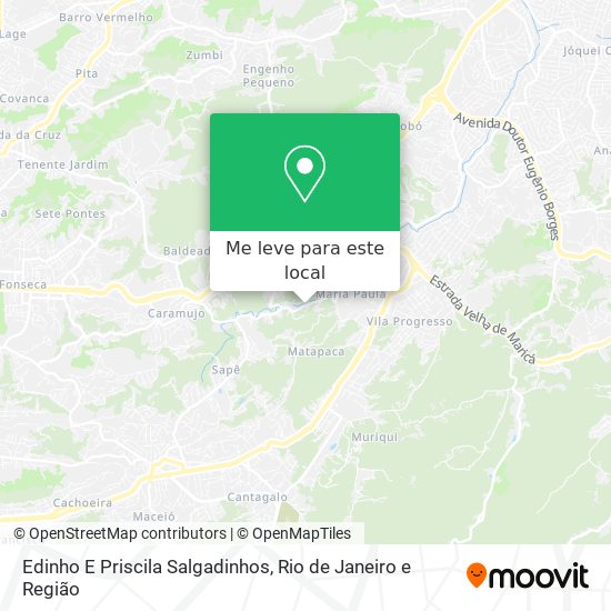 Edinho E Priscila Salgadinhos mapa