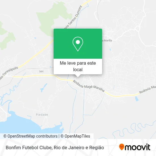 Bonfim Futebol Clube mapa