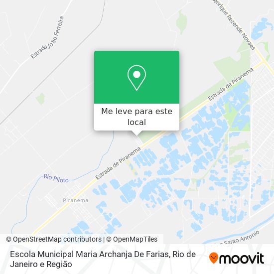Escola Municipal Maria Archanja De Farias mapa