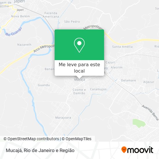 Mucajá mapa