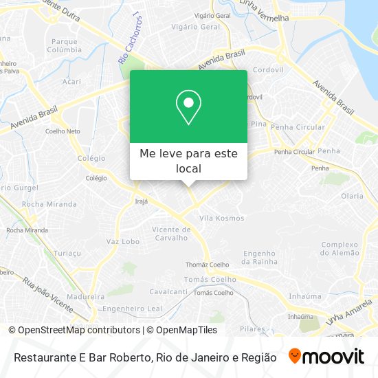 Restaurante E Bar Roberto mapa
