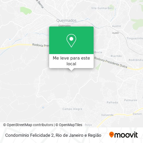 Condomínio Felicidade 2 mapa