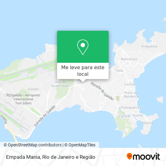 Empada Mania mapa